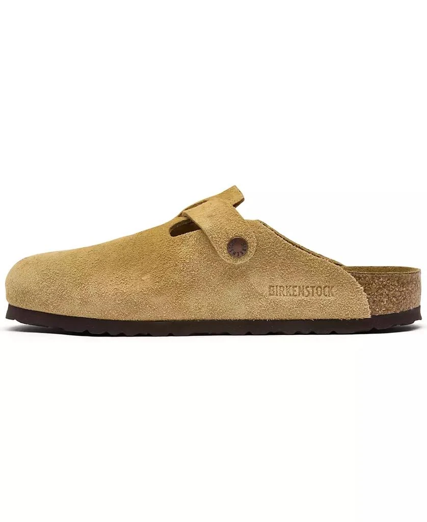 Birkenstock Men's Boston Suede Leather Birko-Flor Clogs from Finish Line 3