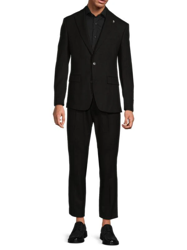 Karl Lagerfeld Paris Solid Modern Fit Suit 1