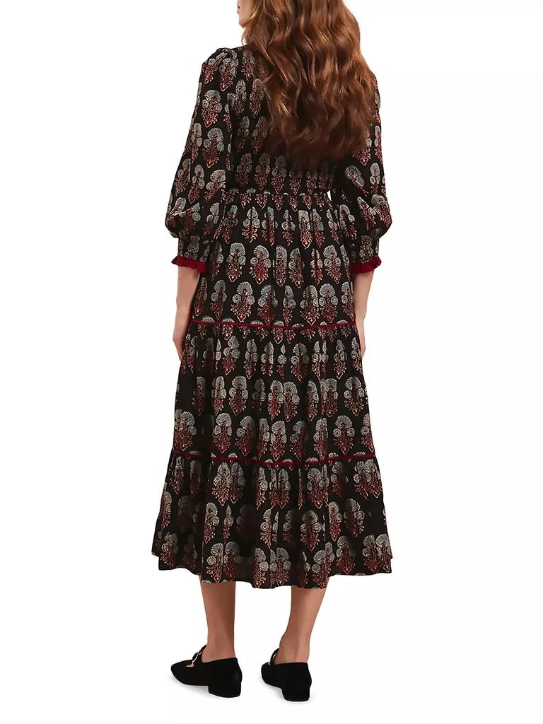 Pink City Prints Frost Buta Isabel Dress 3
