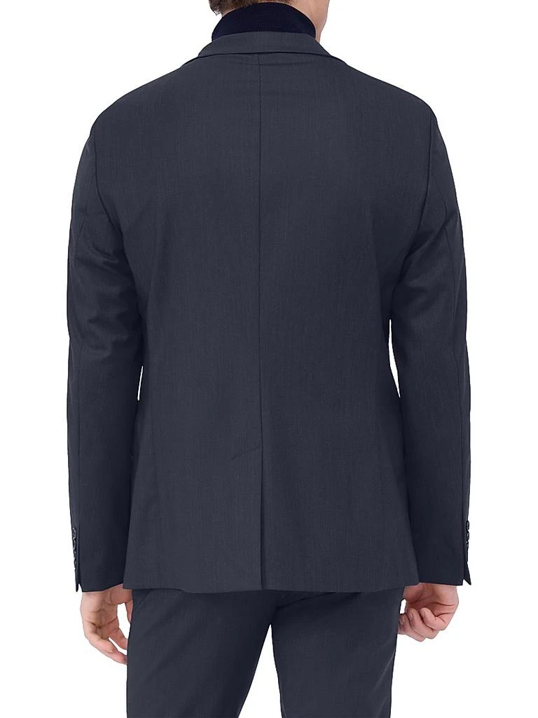 BUGATCHI Stretch-Wool Single-Breasted Blazer 5