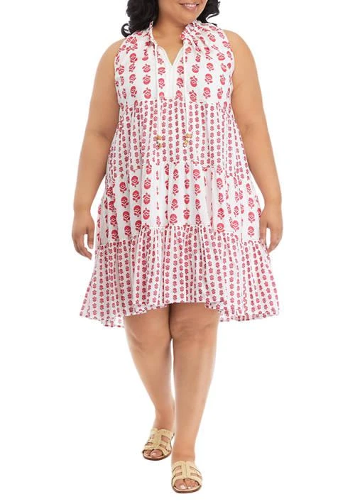 how to make layered ruffle dress Elisa Ruffles Layered Asymmetrical Dress main image 0