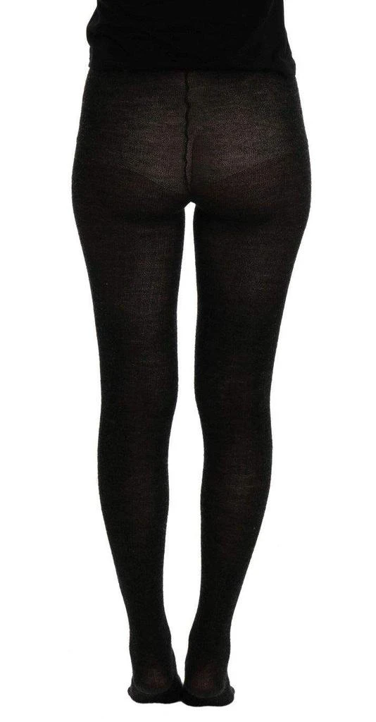 Dolce & Gabbana Dolce & Gabbana  Gray Wool Blend Stretch Tights 3