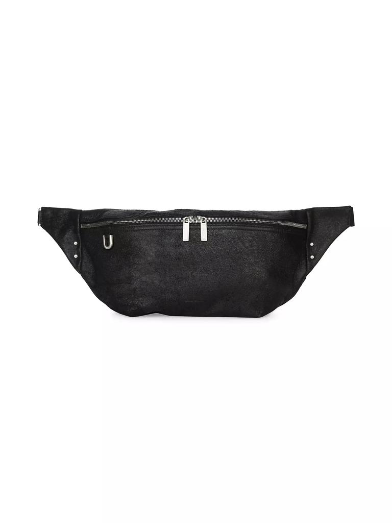 Rick Owens Black Champion Edition Belt Bag - Luggage Rick Owens Black Champion Edition Belt Bag - Luggage