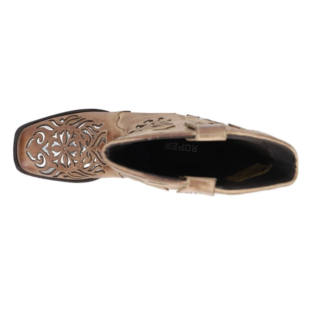 Roper Belle II Square Toe Cowboy Boots 4