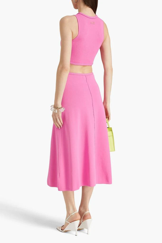 Aje Petal knitted midi skirt 3