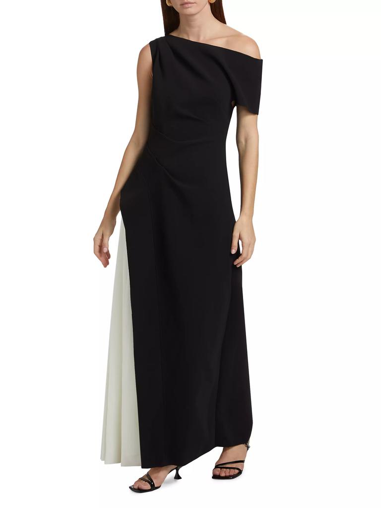 Acler Sudden Two-Tone Maxi Dress
