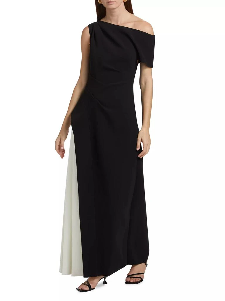 Acler Sudden Two-Tone Maxi Dress 2