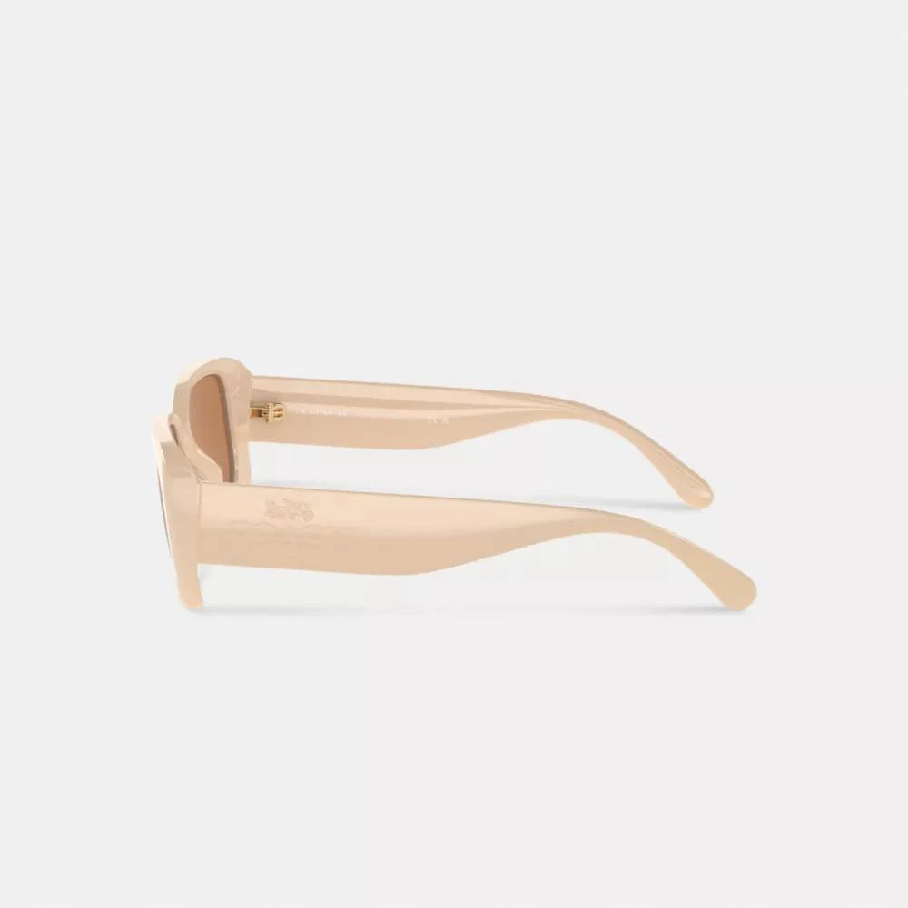 Coach Narrow Rectangle Sunglasses 4