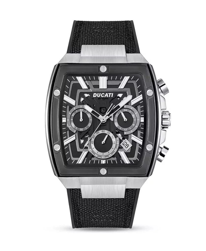 Ducati Corse Men's Dress Sport Black Nylon Watch 1
