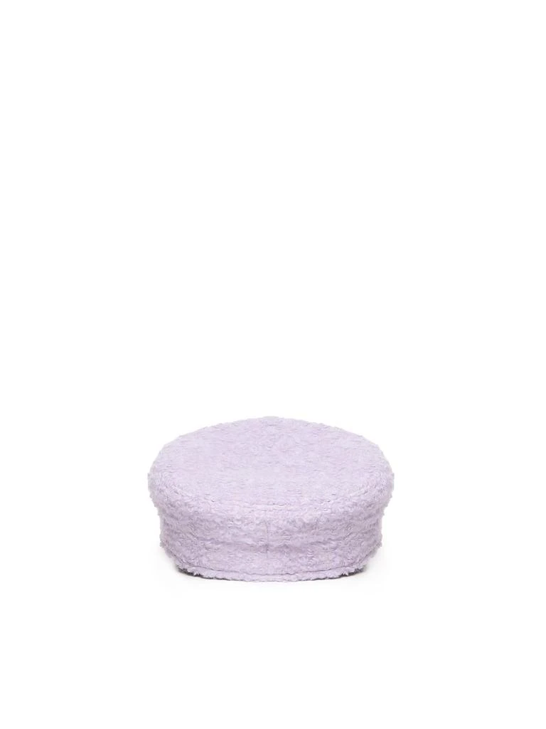 RUSLAN BAGINSKIY Ruslan Baginskiy Textured Baker Boy Hat 3