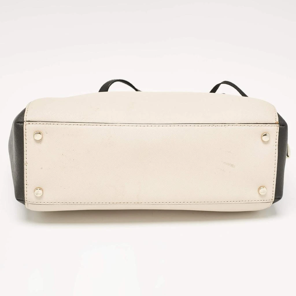 Kate Spade Kate Spade Black/Cream Leather Cameron Street Teegan Top Handle Bag 12