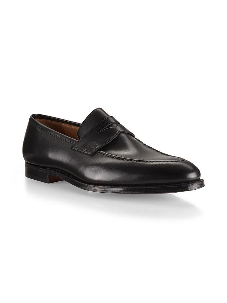 Crockett & Jones Sydney Leather Penny Loafers 2