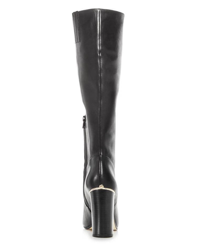 Michael Kors MICHAEL Michael Kors Women's Janice Leather High Heel Boots  4