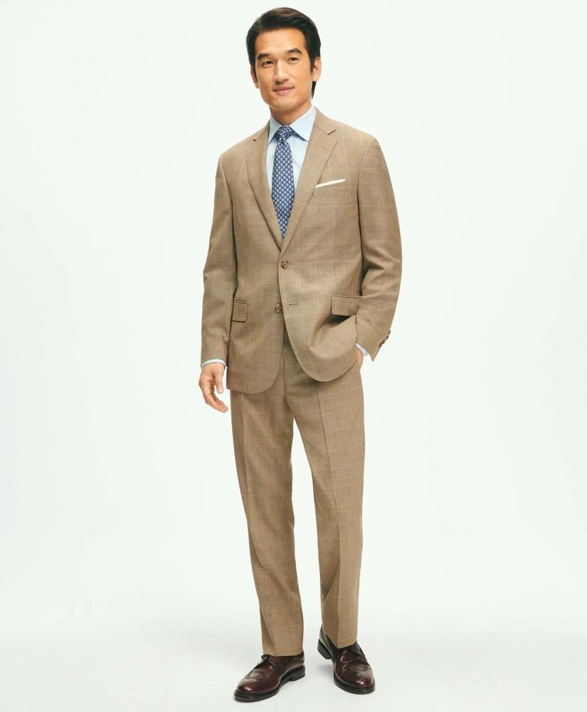 Brooks Brothers Classic Fit Wool Checked 1818 Suit