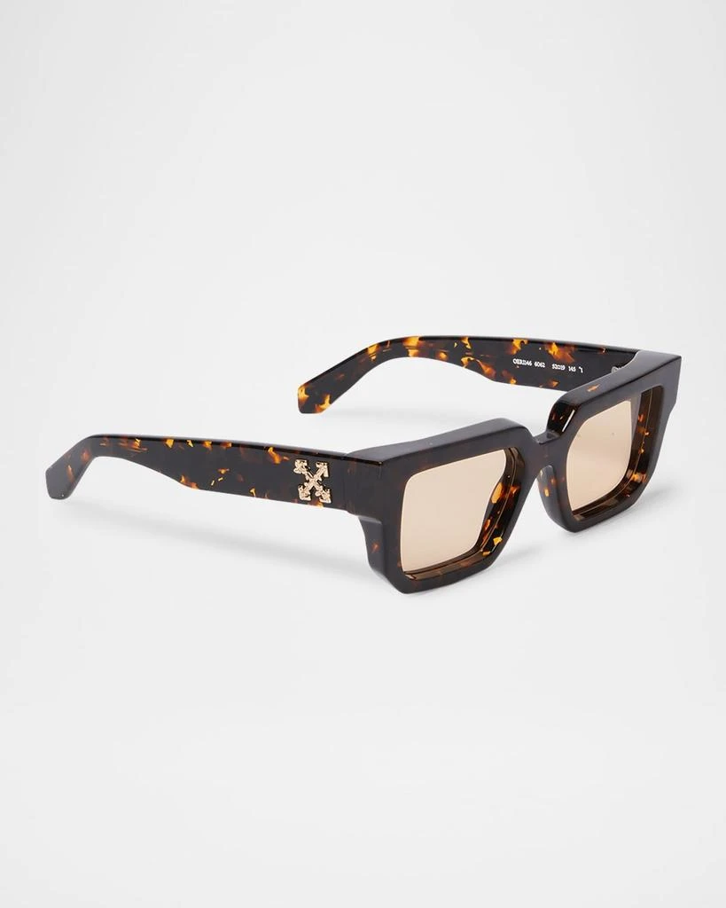 Off-White Men's Silverstone Acetate Square Sunglasses 2