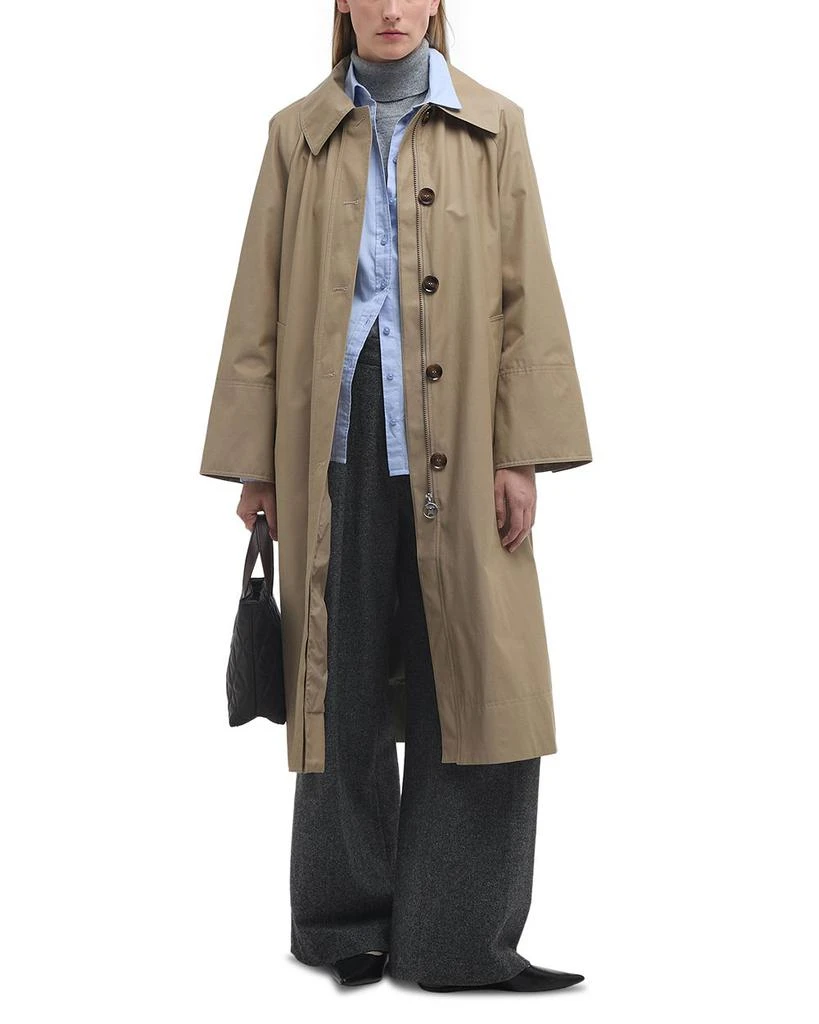 Barbour Beatrix Oversized Long Jacket 1