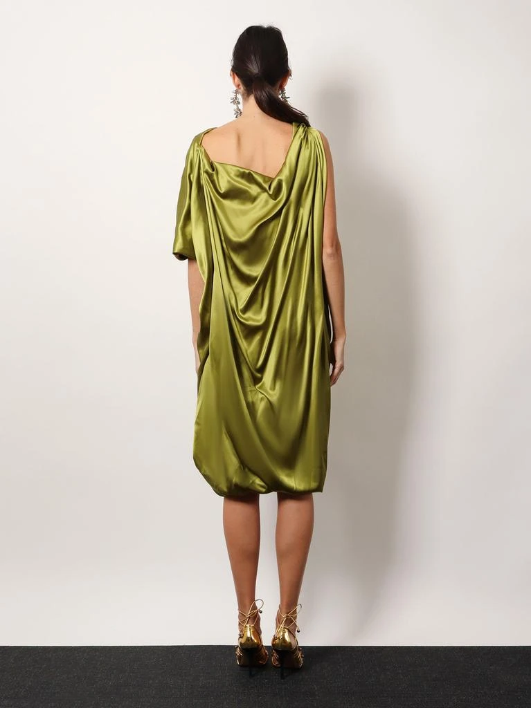 Dries Van Noten Dalant silk dress with lateral knot 3
