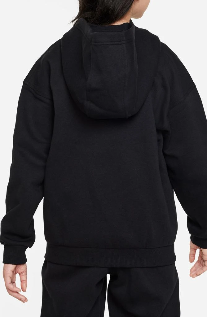 NIKE Kids' Sportswear Club Fleece Oversize Full-Zip Hoodie 2