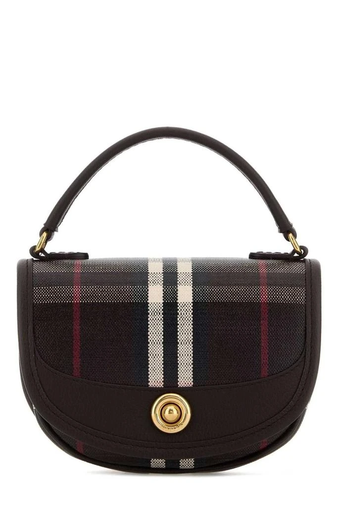 Burberry Burberry Highlands Checked Mini Tote Bag from Cettire