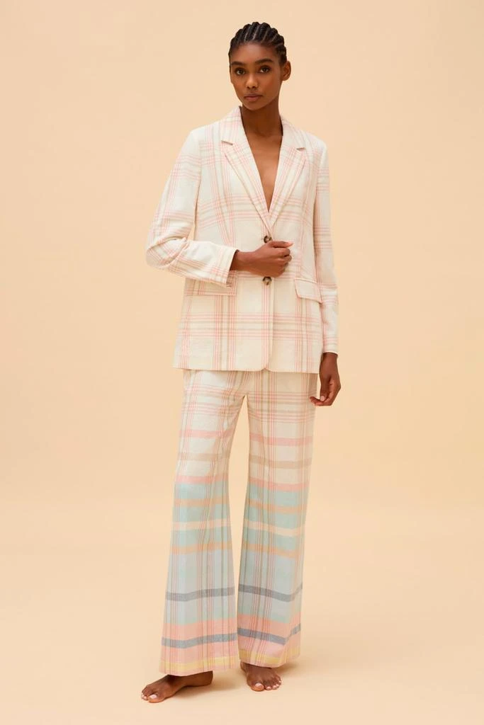 Woolrich Blazer in Manteco Cotton Blend with Checked Pattern - Women - Multicolor 9