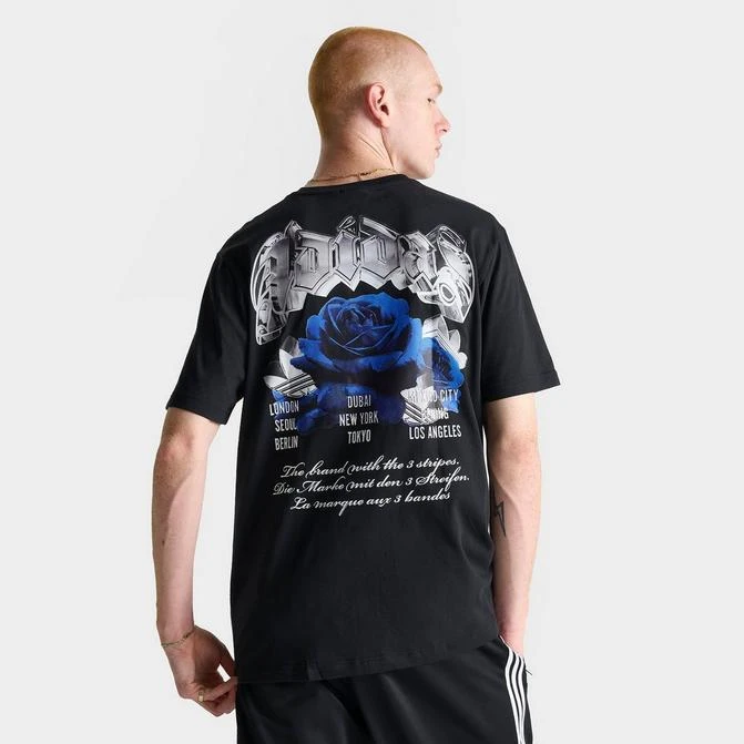 Adidas Men's adidas Originals Trefoil Rose T-Shirt 1
