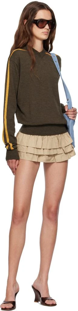 Gimaguas Brown Sport Sweater 4