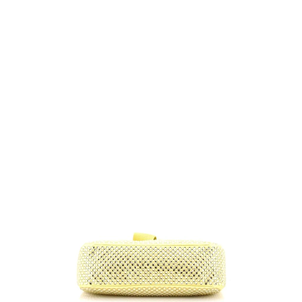 Prada Re-Edition 2005 Shoulder Bag Crystal Embellished Satin Small 4
