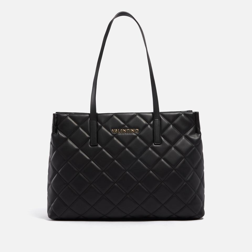 Valentino Valentino Ocarina Quilted Faux Leather Tote Bag