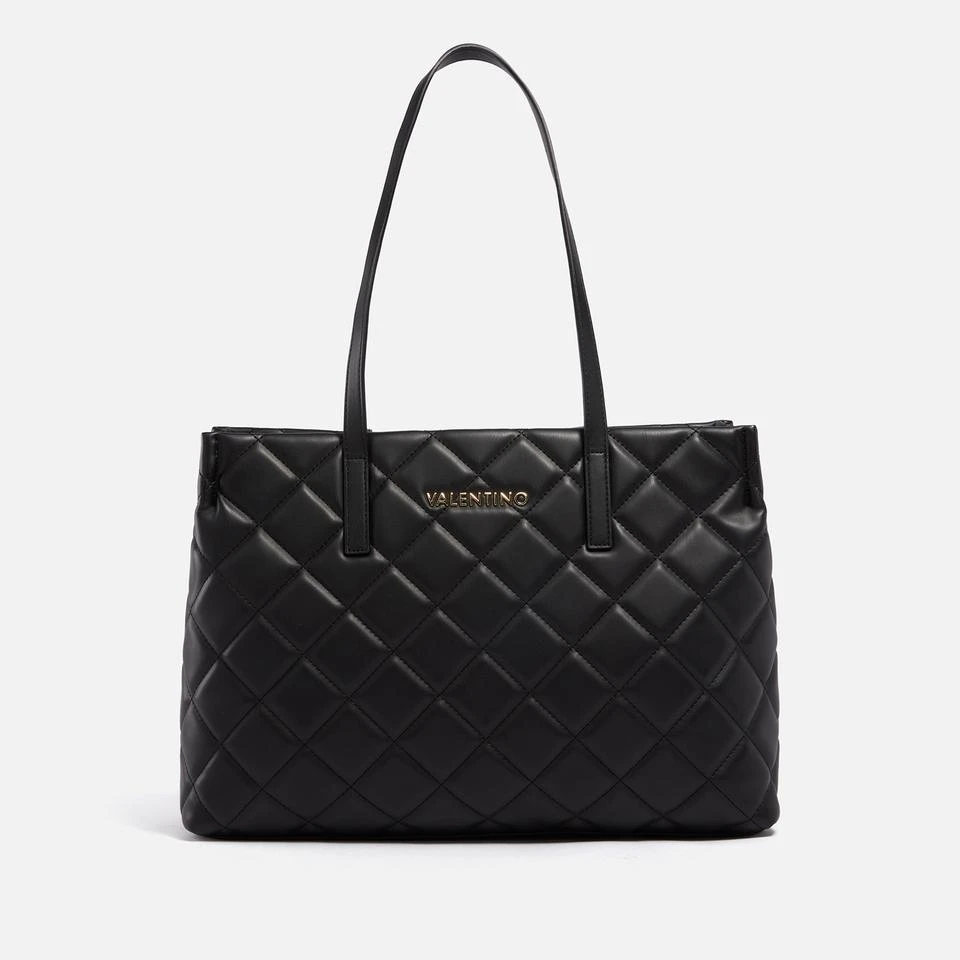 Valentino Valentino Ocarina Quilted Faux Leather Tote Bag 1