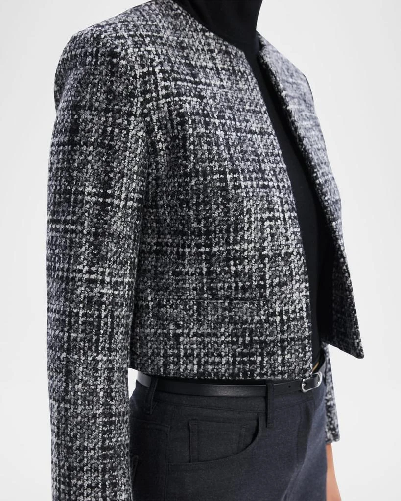 Theory Tailored Melange Tweed Jacket 4