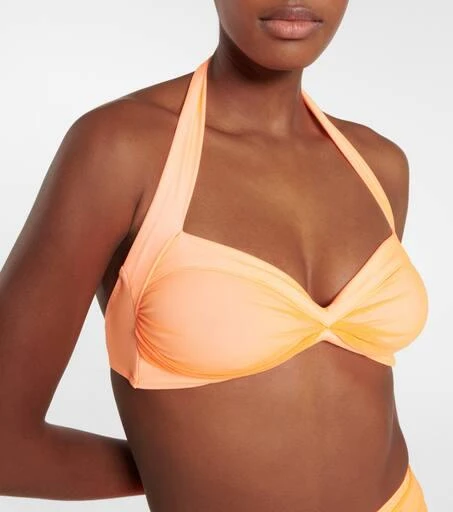 Norma Kamali Bill Bra halterneck bikini top 4