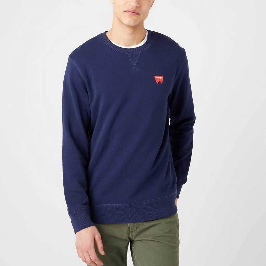 Wrangler Wrangler Sign-Off Cotton Sweatshirt 1