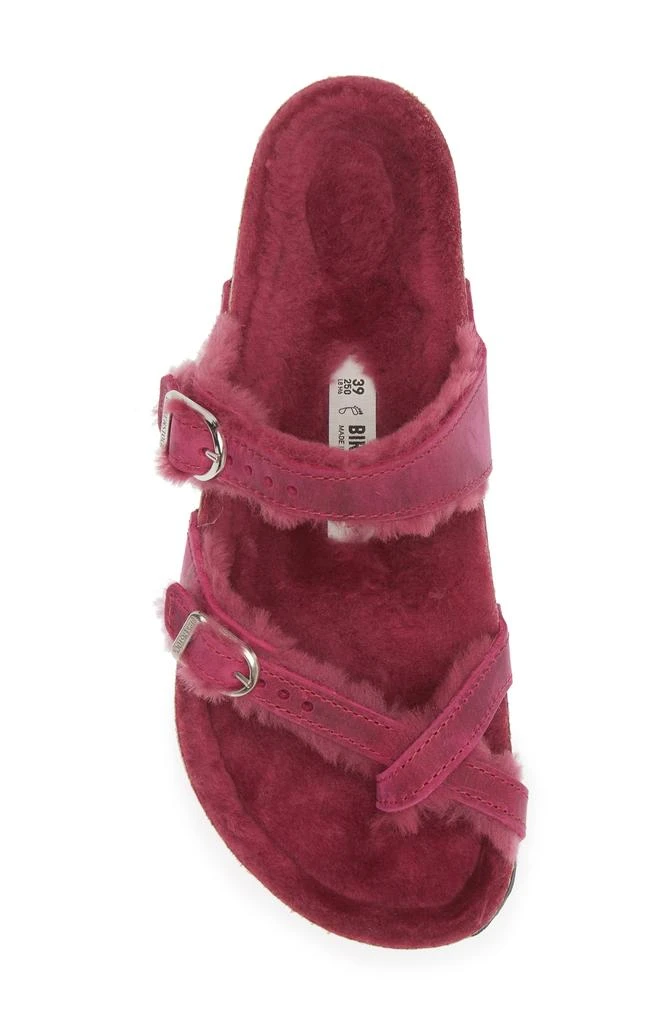 Birkenstock Mayari Genuine Shearling Lined Slide Sandal - Discontinued 5