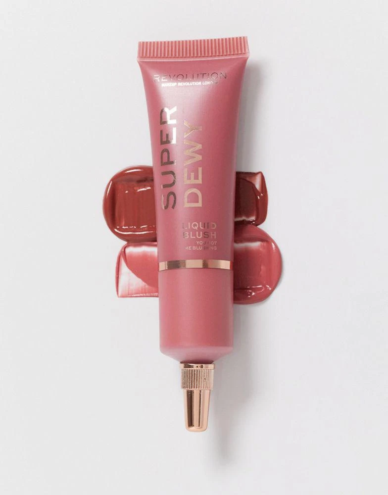 Revolution Revolution Superdewy Liquid Blush - You Got Me Blushing 2