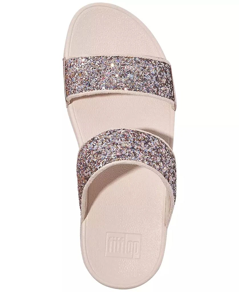 FitFlop Women's Lulu Multi-Tonal Glitter Wedge Sandals 3