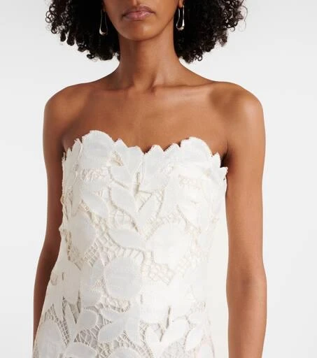 SIMKHAI Valetta embroidered midi dress 4