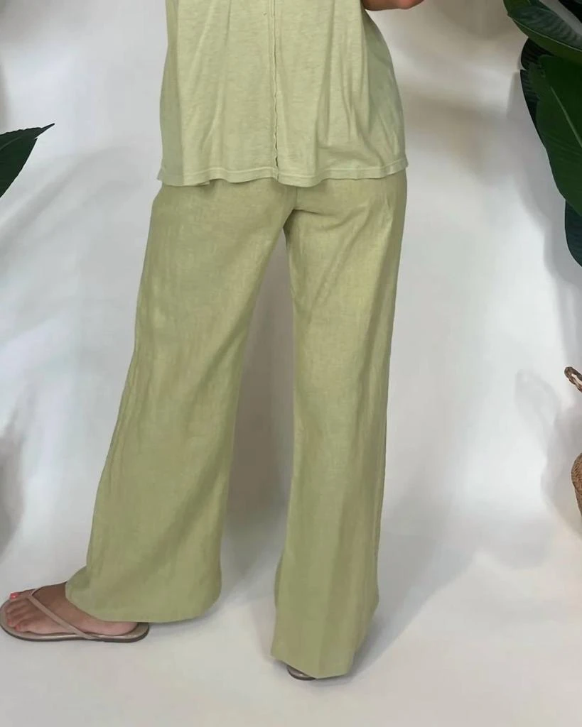 fresh laundry Fresh Laundry - Foldovers Linen Pant 2
