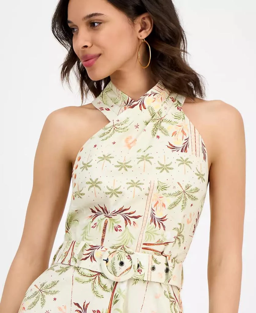 RACHEL Rachel Roy Women's Joanna Mini Belted A-Line Dress 4