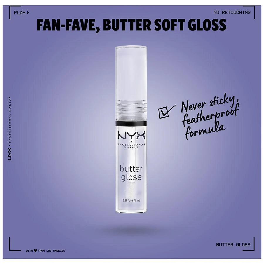 NYX Professional Makeup Butter Gloss 5