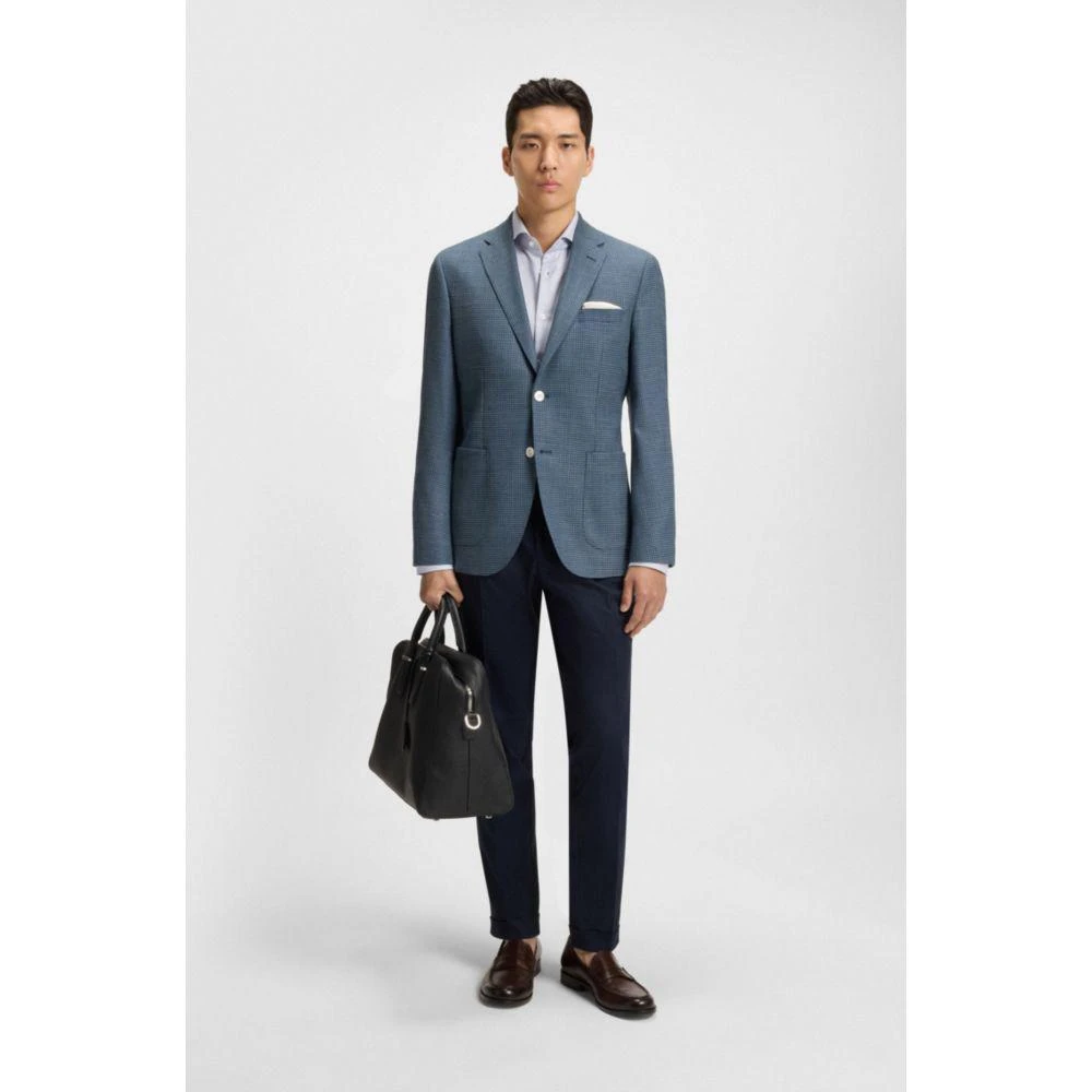 hugo boss dress shirts slim fit BOSS Slim-fit dress Men shirt in Easy-iron stretch Cotton