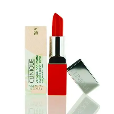 Clinique Clinique / Pop Matte Lip Color + Primer 03 Ruby Pop .13 oz
