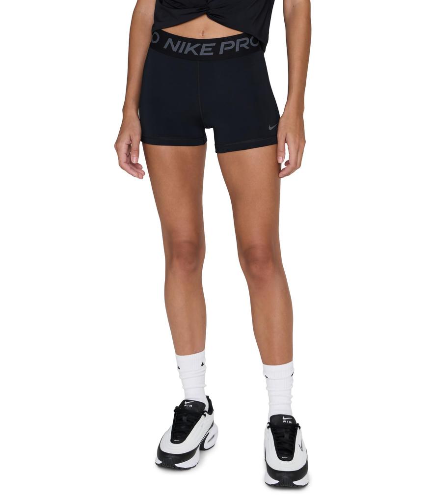 NIKE Nike Pro Training 3 inch booty shorts in smoke grey