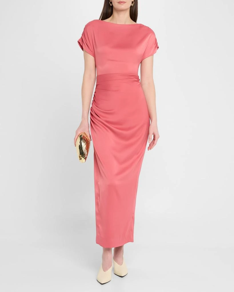 Heather Shirred Short-Sleeve Maxi Dress On Sale Now with Up to 60% Off | Discover Exclusive Deals & Savings at BeyondStyle Authentic LELA ROSE women|dresses|Women|women's clothing with Limited-Time Discounts, Free Heather Shirred Short-Sleeve Maxi Dress On Sale Now with Up to 60% Off | Discover Exclusive Deals & Savings at BeyondStyle Authentic LELA ROSE women|dresses|Women|women's clothing with Limited-Time Discounts, Free