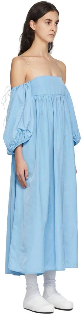 CECILIE BAHNSEN Blue Holly Mid-Length Dress 2