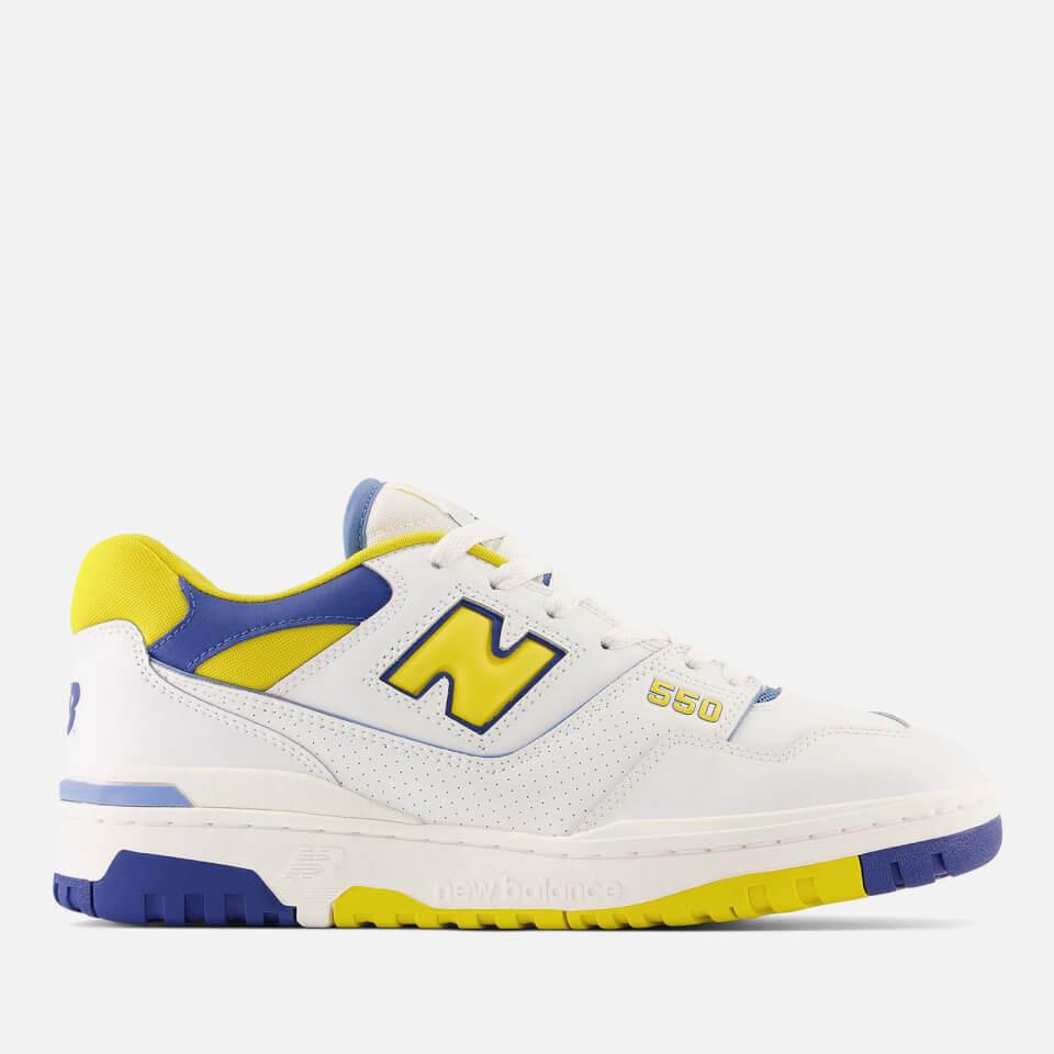 undefined NEW BALANCE MEN’S 550 LEATHER TRAINERS