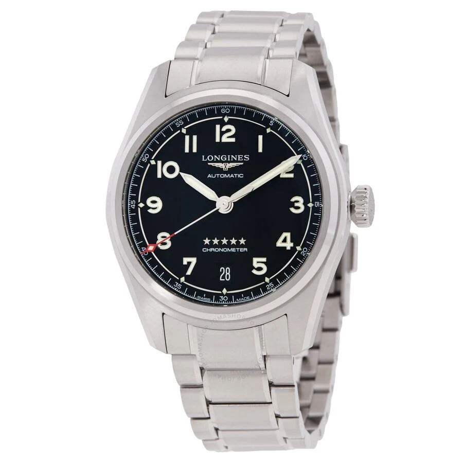 Longines Spirit Automatic Chronometer Black Dial Men's Watch L3.410.4.53.6 1
