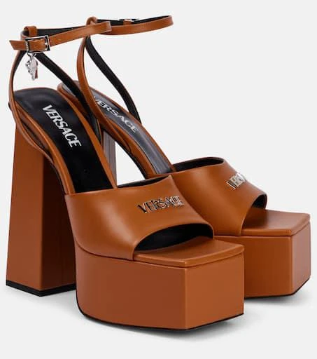 Versace 150 leather platform sandals 1
