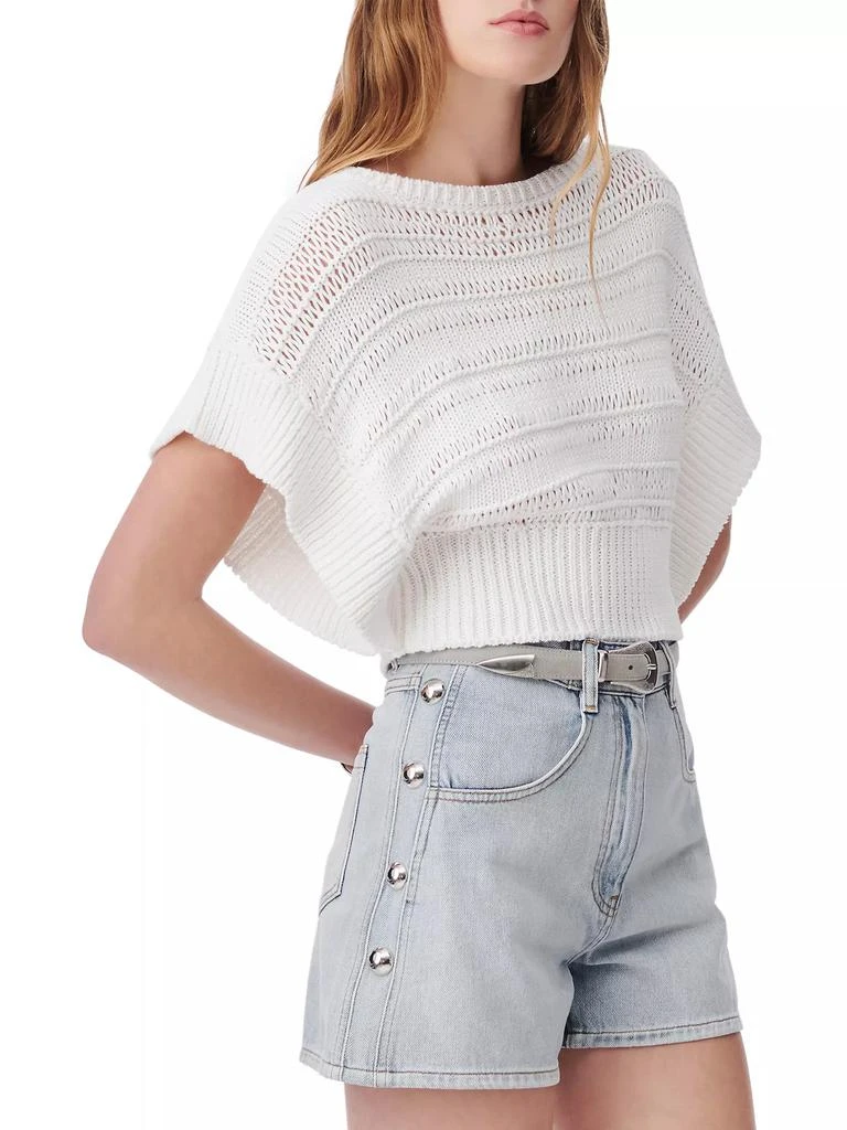 IRO Ouzna Ruffled Sleeveless Sweater 3