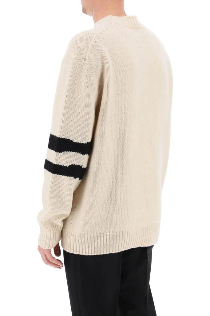 ALEXANDER MCQUEEN wool cashmere skull sweater 3