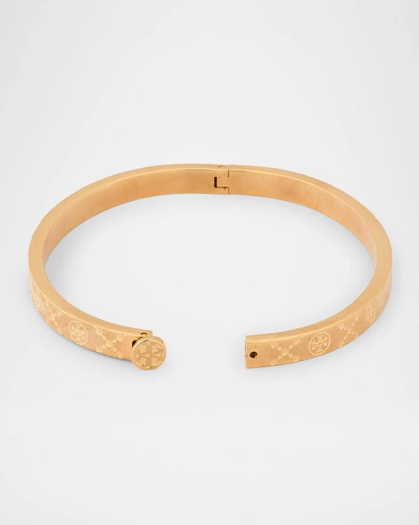 Tory Burch Thin Icon T Monogram Hinge Bracelet 4